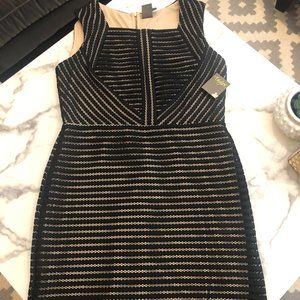 Amazing Black and Nude Dress- So Unique!! NWT